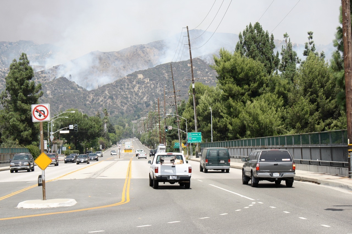 Angeles Crest Highway was closed due to the Station Fire in late August. The popular route from the Palmdale area to La Cañada and the Foothill (210) freeway entrance will once again be open. Photo by Charly SHELTON 