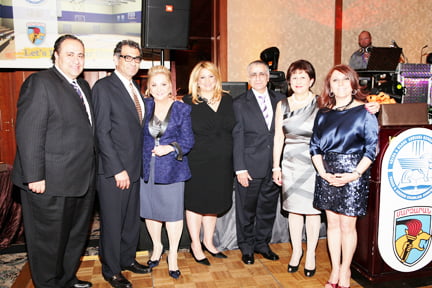 Celebrating the evening were Shahab Shamsi, Benny Vartoughian, Gala sponsor Jessica Vartoughian, Parent Support Committee Chairlady Nadia Shamsi, Chamlian Principal Vazken Madenlian, Vice Principal Rita Kaprielian and Chamlian Board Chairlady Armineh Khachatourian. Celebrating the evening were Shahab Shamsi, Benny Vartoughian, Gala sponsor Jessica Vartoughian, Parent Support Committee Chairlady Nadia Shamsi, Chamlian Principal Vazken Madenlian, Vice Principal Rita Kaprielian and Chamlian Board Chairlady Armineh Khachatourian.