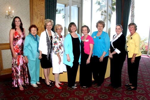 Past Presidents: Several of the ABWA Verdugo Glen Chapter former presidents were on hand to celebrate the organization’s 50th anniversary.