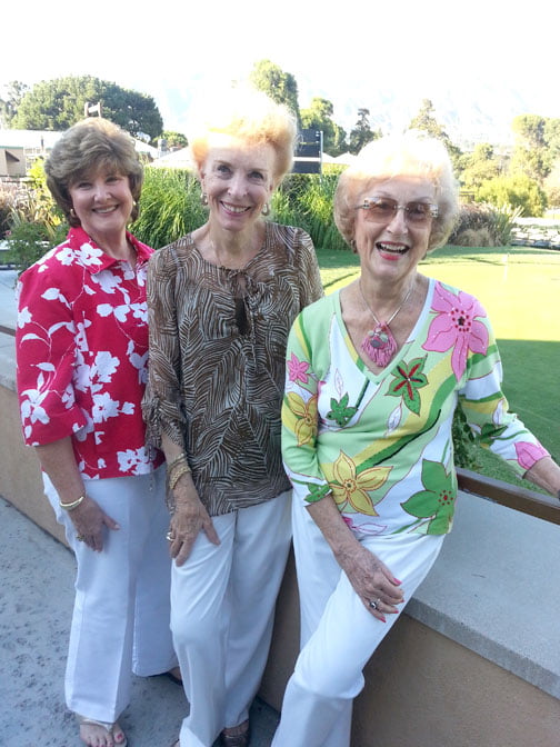 Bobbi Gangi, Diane Russell and Marilyn Butler
chaired the Tropical Breezes event.