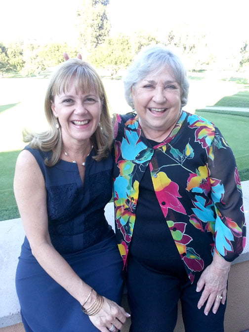 Celebrated were past president Monica Sierra and president-elect Jeannie Flint.