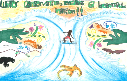 Carolina Clevas of Eliot Middle School received an honorable mention. Carolina Clevas of Eliot Middle School received an honorable mention.