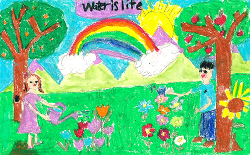 Gyuri Hahn from Elite Art School received an honorable mention.