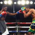 DSC_5505 Malcolm Terry (left) vs Esquiva Falaco of Brazil (winner of boxing silver in 2012 olympics)