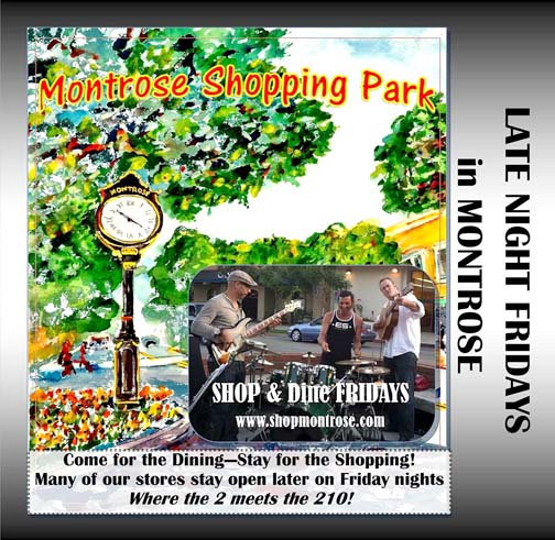 Strolling musicians Friday from 5 p.m. to 9 p.m.!