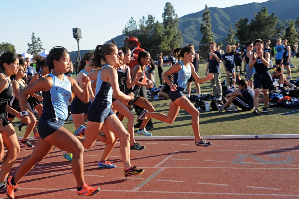 Megan Melnyk won the 800m.