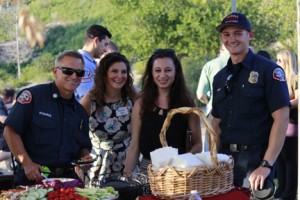 Chris Stavros and Michelle Ball and Talin Babayan and