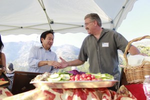 Dr Eric Lee and Steve Goldsworthy