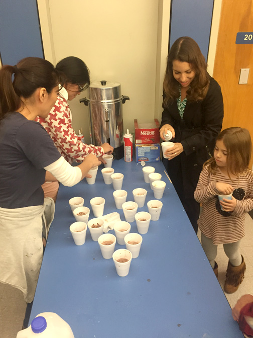3.Yummy hot chocolate at Game Night