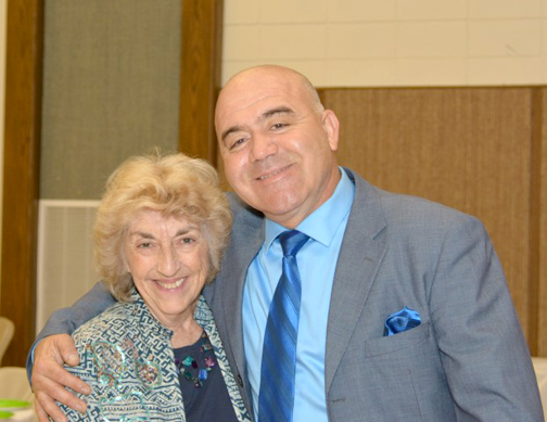 Organizers Danette Erickson and Harry Leon