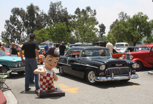 Forty cars were on display as part of the Customer Appreciation Day festivities.