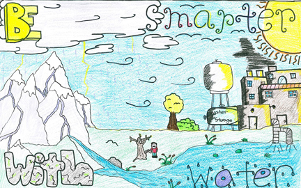 Winning second place in the 6th-8th category was Eric Chang, 6th Grade, La Crescenta Elementary.