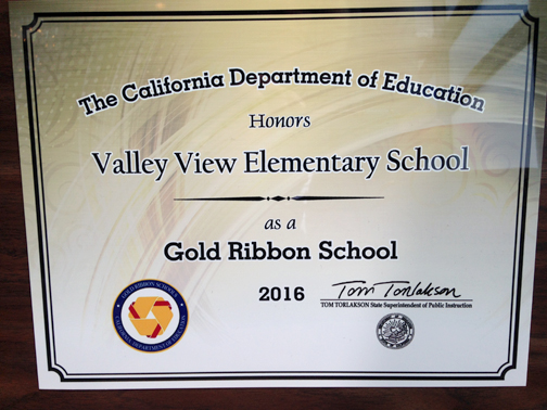 No 3 Official plaque from the State of California