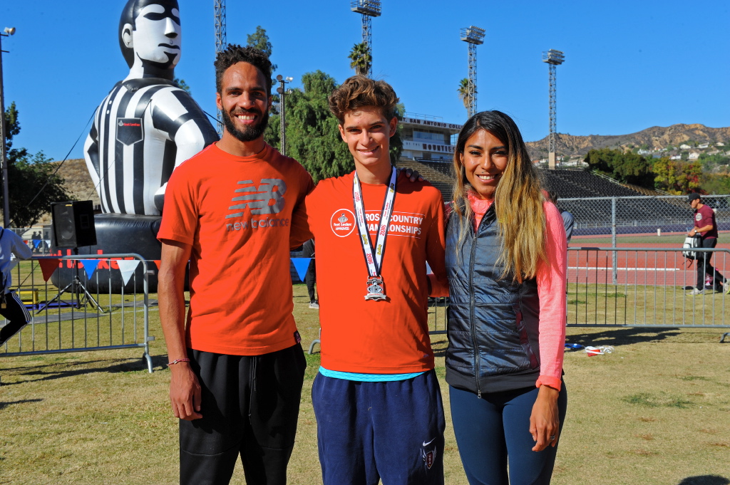  A highlight of the day for FitzGerald was meeting Olympian runners Boris Berian and Brenda Martinez. 