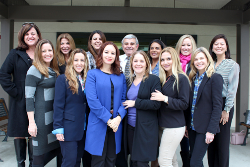 St. Bede School Bedefest committee members shown (from left, bottom row) are Juliet Cullen, Tania Calderon, Carmen Gavina, Pilar Urquiza, Vero Shamo Garcia and Tracy Smith. Top row from left are Cathy Schafer, Marianna Lampasona, Principal Ralph Valente, Georgia Miller, Lauren Bender and Shirley Vistan.