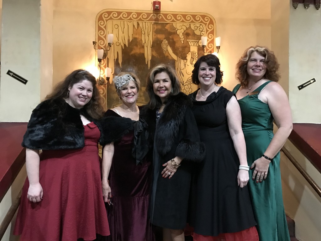 From left: Emily Lanigan, Joann Stupakis, Desiree Rabinov and Joanna Linkchorst