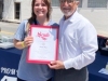 1_At-the-Taste-of-Montrose-Prom-Plus-president-Joy-McCreary-received-a-certificate-from-State-Senator-Anthony-Portantino
