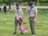 MD-Peter-and-Alexander-James-placing-flags-at-Los-Angeles-National-Cemetery