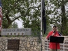 MD-Veteran-Mike-Baldwin-in-front-of-the-memorial-wall-at-Two-Strike-Park