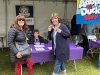WRAP-From-left-were-Kiwanis-members-Lisa-Brooks-Karen-Swan-seated-and-Paula-Devine