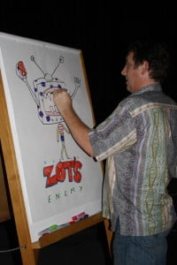 Zot’s that? »Dave Shannon creates his intrepretation of the enemy of Zot. 