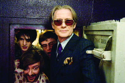 Above: Tom Sturridge, Rhys Darby, Nick Frost and Bill Nighy in  Focus Features’ Pirate Radio (2009). Copyright © Focus Features. All Rights Reserved.