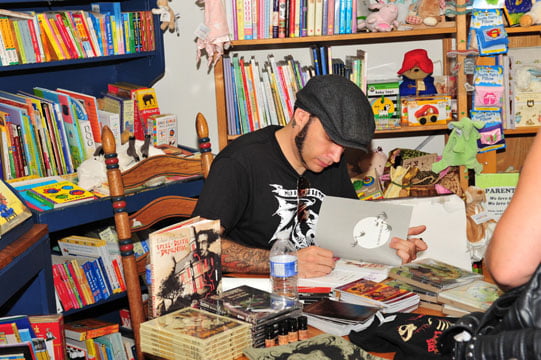 More than books found at shop