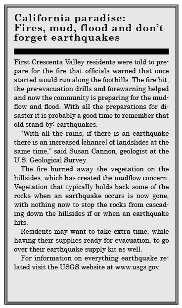 Rain came and went, but mud stayed