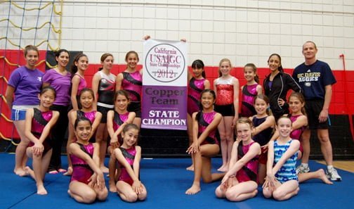 YMCA Gymnastics Team Wins State Championship