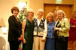 From left, Las Caritas chairman Joyce Gharib, co-chair Gracella Gibbs, guest Sidney Schreiner, Assistance League member Danette Erickson, GUSD board of education member Mary Boger.