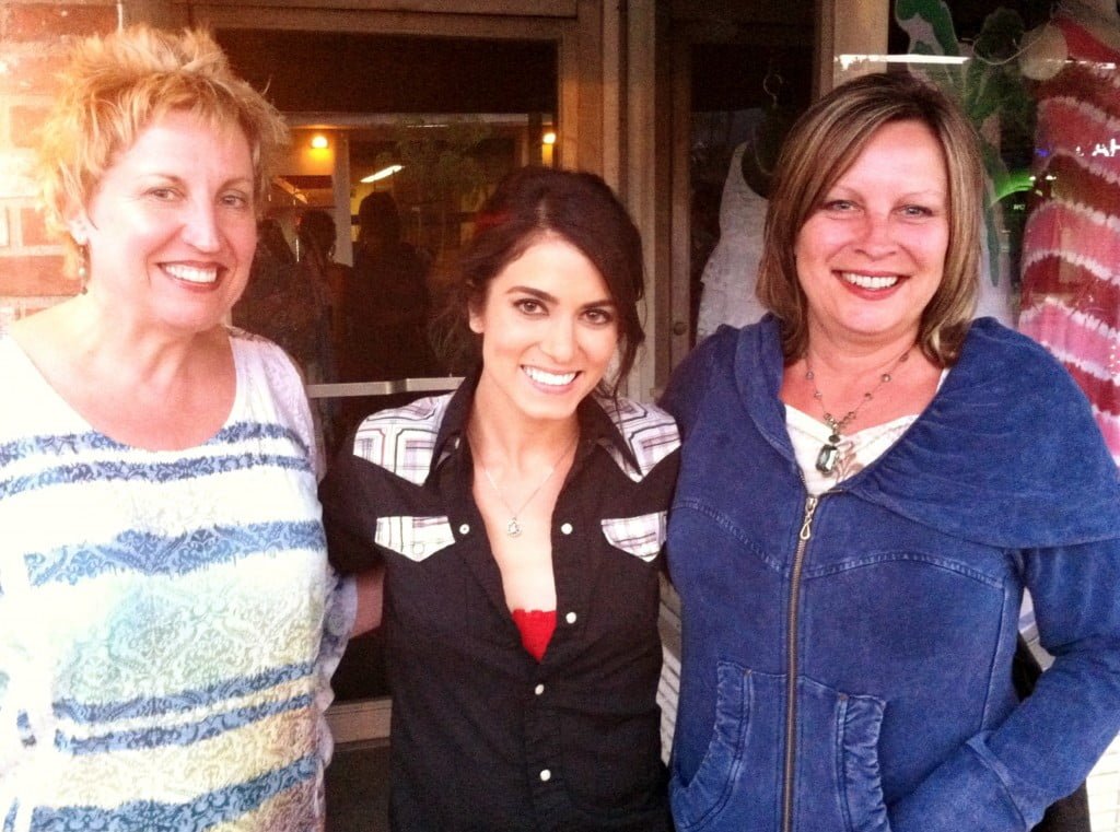 The Revelation sisters and actress Nikki Reed.