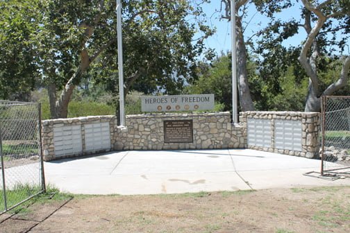 Memorial Wall Construction Nears the End