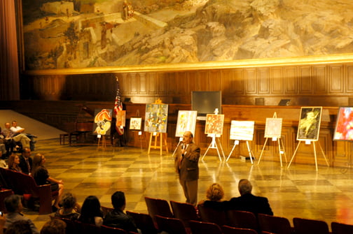 GYA Benefits from  Art Exhibit