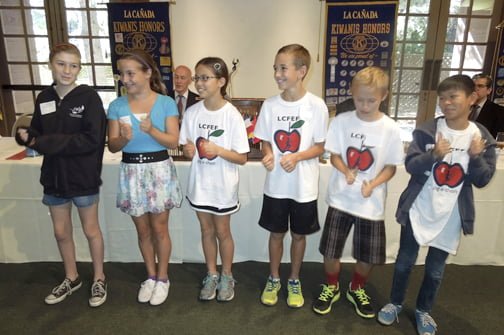 Terrific Kids Recognized by Kiwanis