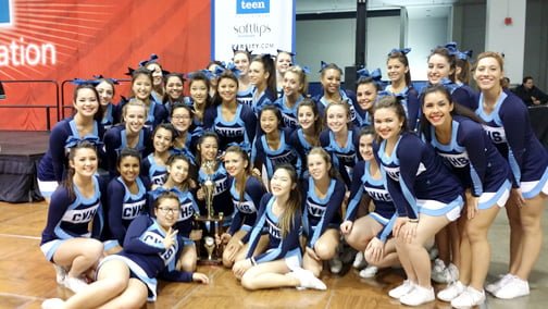 CVHS Cheer Gives Strong Performance