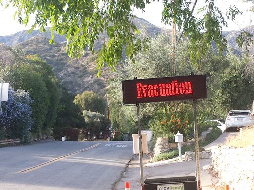 Briggs Terrace Fire Evacuation Drill on Saturday