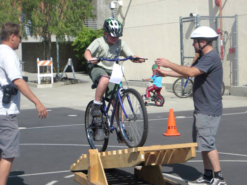 Bike Safety, Road Rules Taught at Bike Rodeo