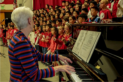 Monte Vista Second-Graders Delight with Spring Sing