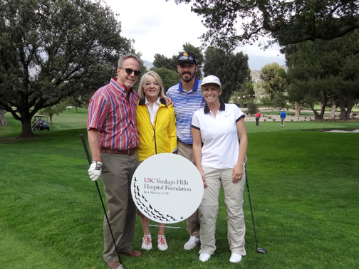 USC-VHH CEO Paul Craig and his wife Mary Jo along with USC Health Systems Chief Strategist Shawn Sheffield and her husband Tim Sheffield.