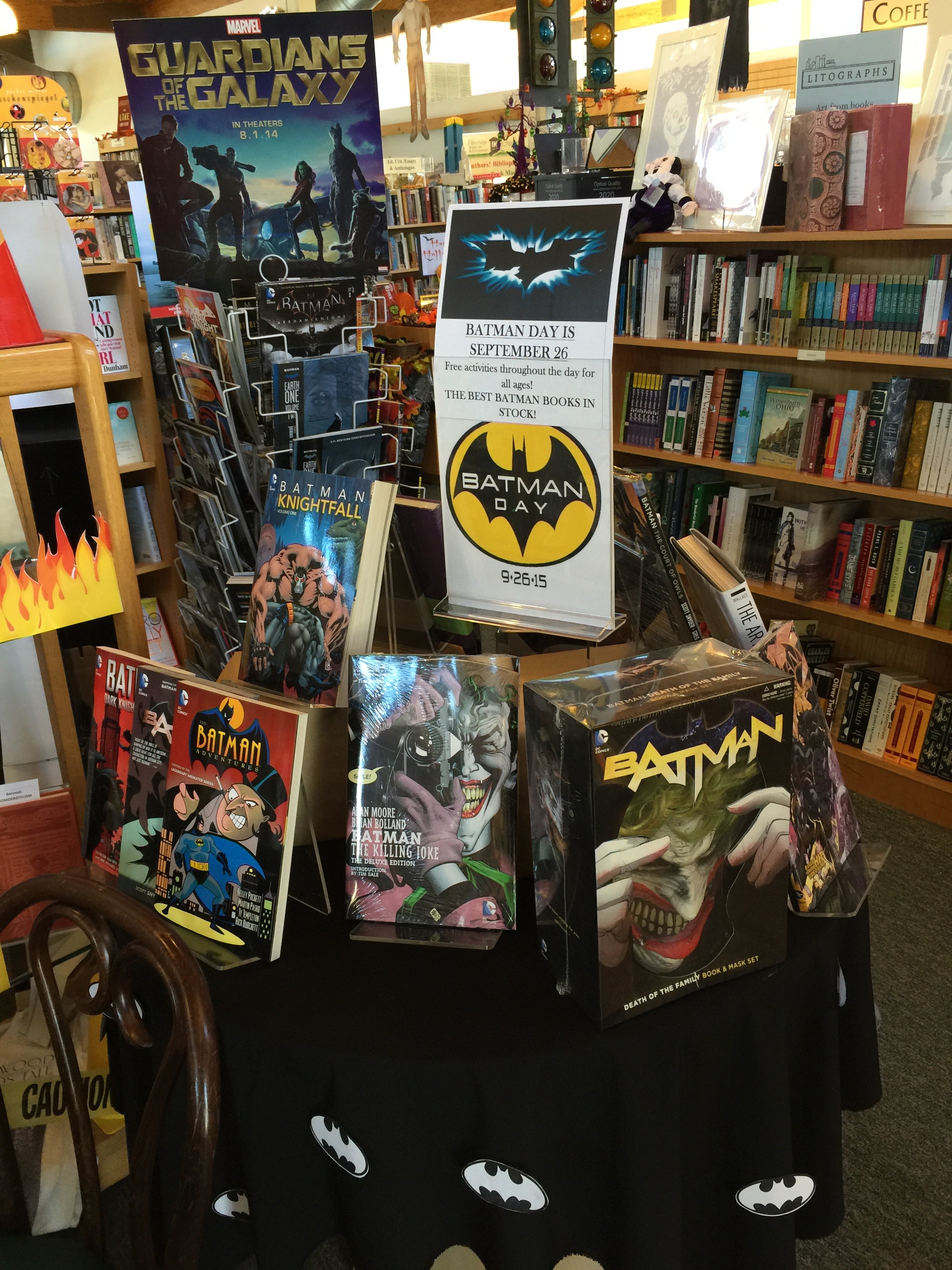 Batman Day at Flintridge Books