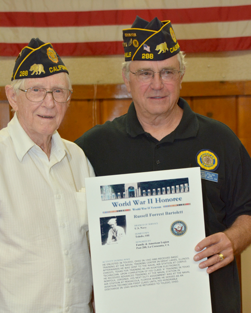 Bartolett Recognized in Registry