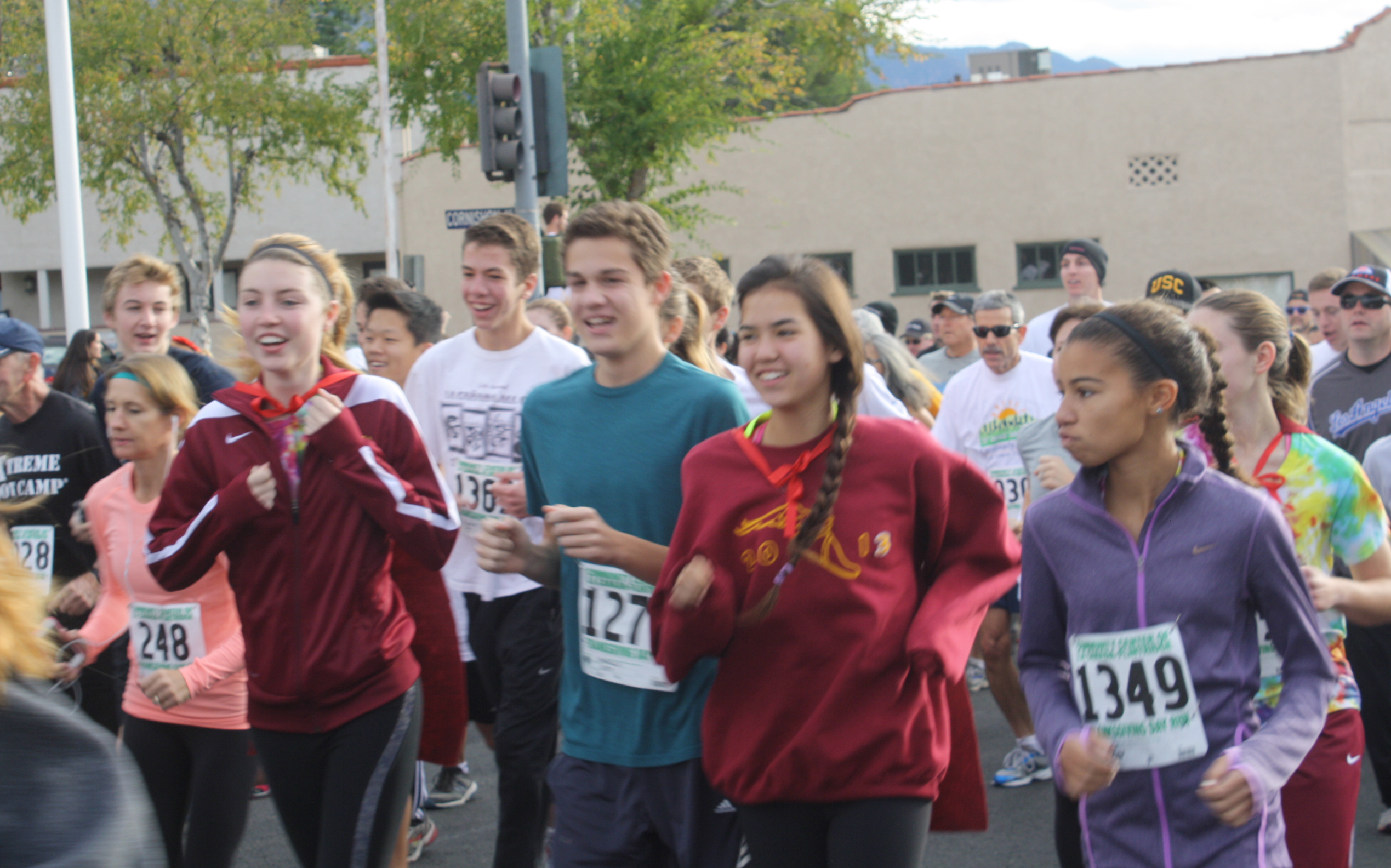 Lacing Up Before Chowing Down