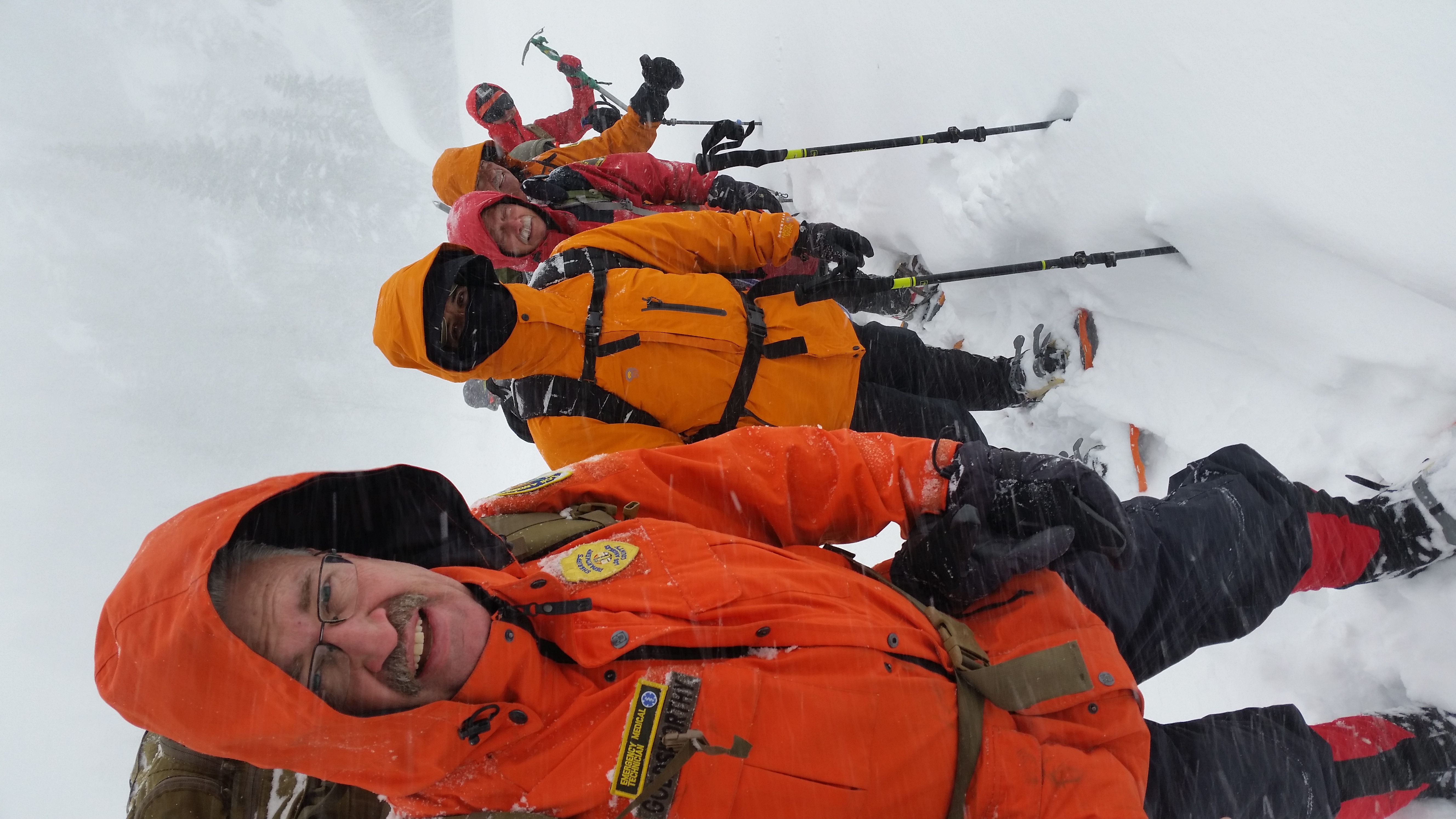 Search and Rescue Team Heads to Icy Front