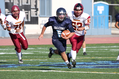 NO 4 Barron on field