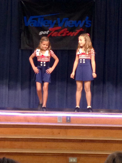 Tap dancing twosome!