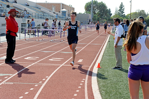 Falcons Soar Over Tornadoes in Dual Track Meet