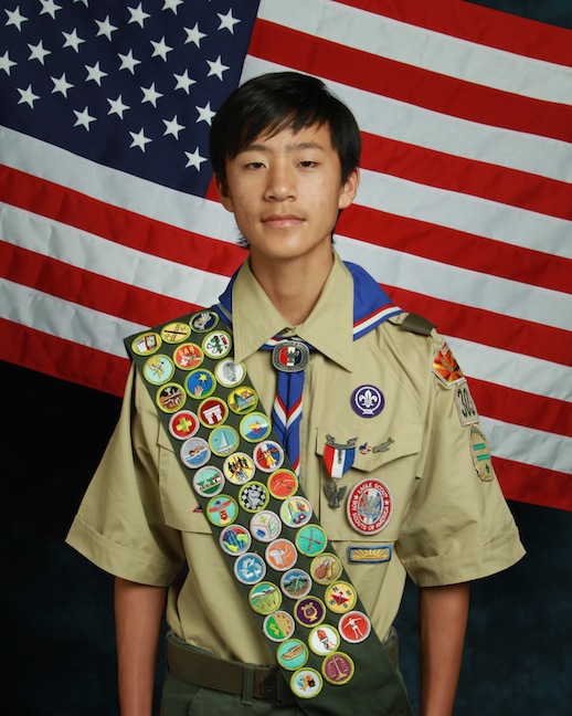 Nicholas Cho Earns Eagle Rank