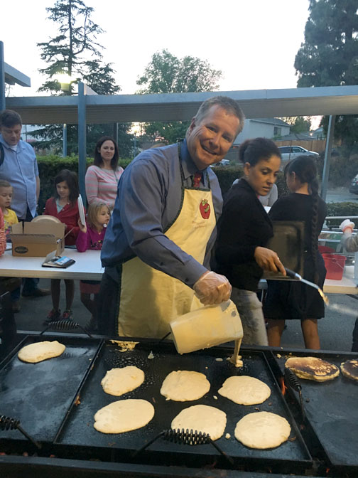 Jammies and Pancakes at Fair