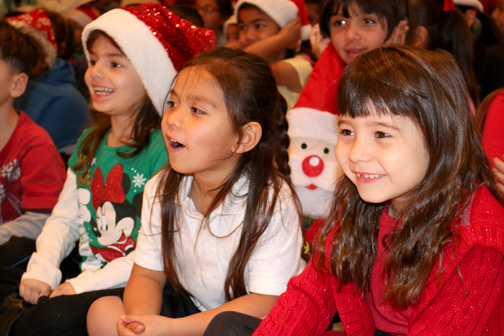 Holiday Spirit Shared at Cerritos Elementary
