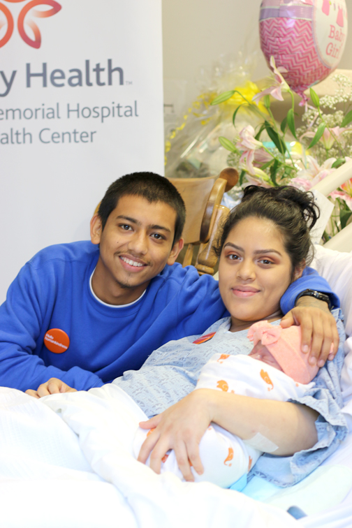 New Year Baby at Dignity Health – Glendale Memorial Hospital